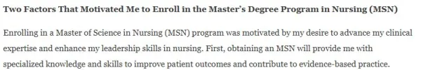NR581NP Week 1 Discussion Success Strategies for Graduate Nursing Education