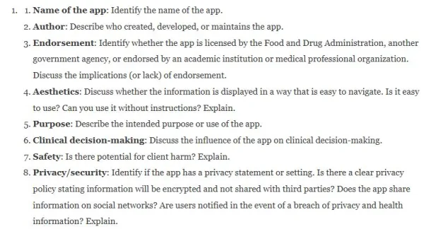 NR583NP Week 3 Discussion mHealth