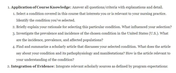 NR507 Week 2 Choose Your Own Pathophysiology Adventure, Part 1 of 3
