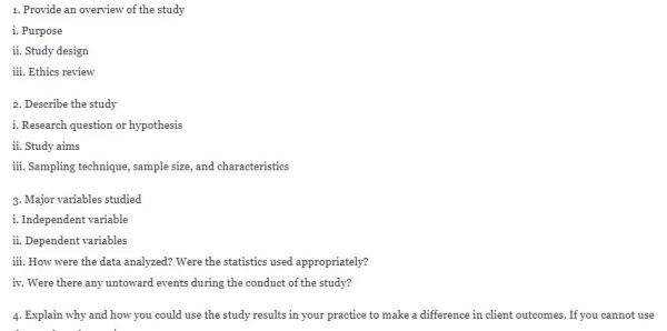 NR585NP Week 3 Collaboration Café Quantitative Scholarly Literature