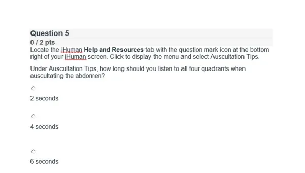 NR305 Week 1 iHuman Orientation