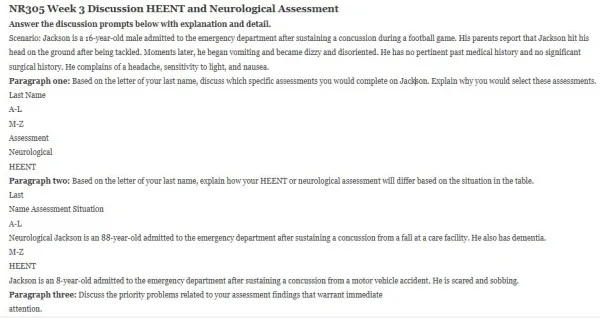 NR305 Health Assessment for the Practicing RN - Image 7