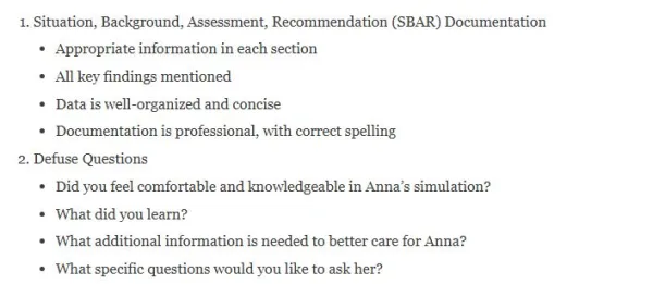 NR305 Week 6 Assignment Anna Sink iHuman Virtual Patient Encounter Case - Image 5