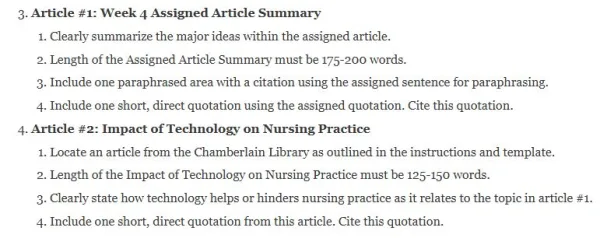 NR351 Week 6 Assignment APA Scholarly Writing Paper
