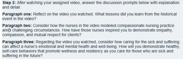 NR393 Week 5 Discussion Lessons on Compassion and Resilience