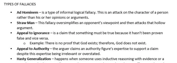 D265 Critical Thinking Reason and Evidence