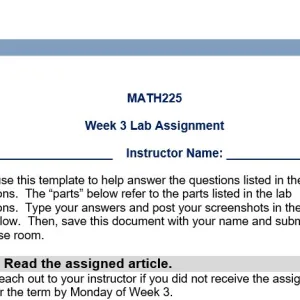 MATH225N Week 3: Lab Assignment
