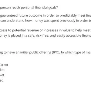 D076 Finance Skills for Managers