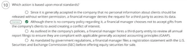 D076 Finance Skills for Managers