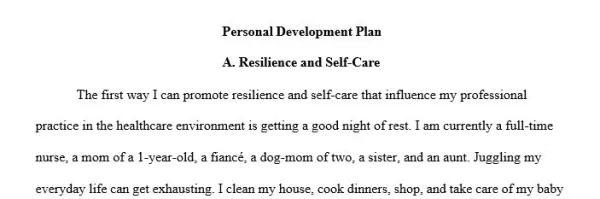 D218 Intrapersonal Leadership and Professional Growth Task 1
