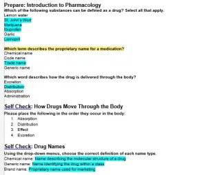 NR293 Pharmacology for Nursing Practice