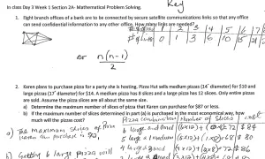 Math 105 Contemporary Mathematics Week 1 Section 2A